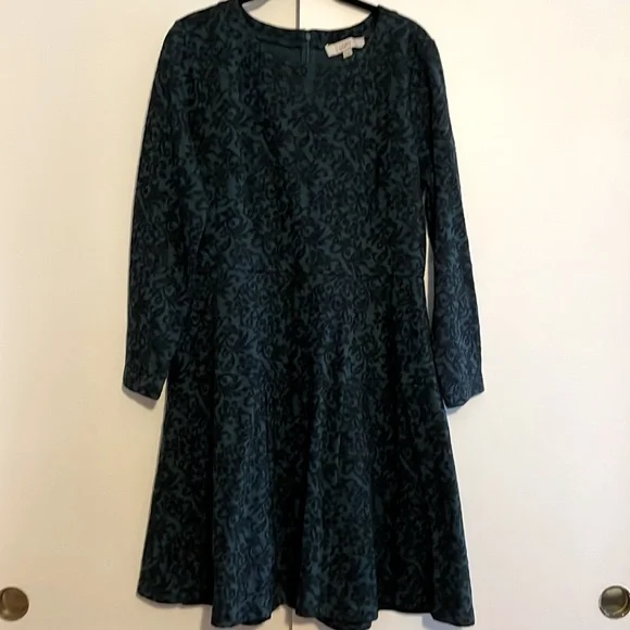 loft green sweater dress Entro Cable Knit Sweater Dress main image 0